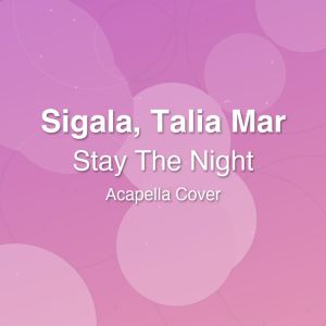 Stay The Night - Sigala, Talia Mar - Acapella Cover