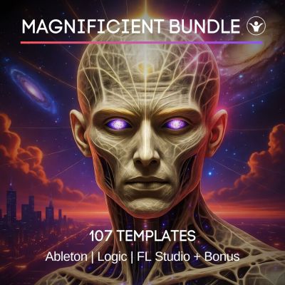 Magnificent Bundle - 107 Templates For Logic, Ableton, Fl StudioAbleton Templates (Stock Plugins), Ableton Templates, Logic Pro Templates (Stock Plugins), Logic Pro Templates, FL Studio Templates (Stock Plugins), FL Studio Templates