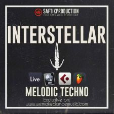 Interstellar - Melodic Techno Template for Ableton Live, Logic Pro X, Cubase and FL Studio