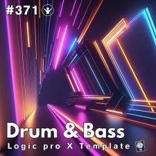 Drum & Bass Logic Pro X Template - Live Electronic Music 371